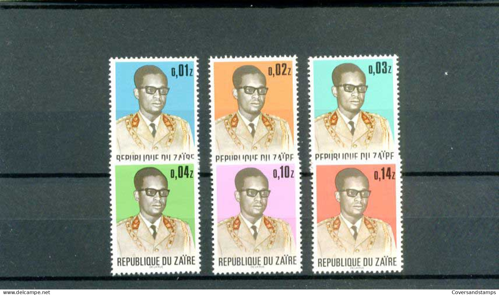 Belgisch Congo COB 826/31 ** MNH                        - Unused Stamps