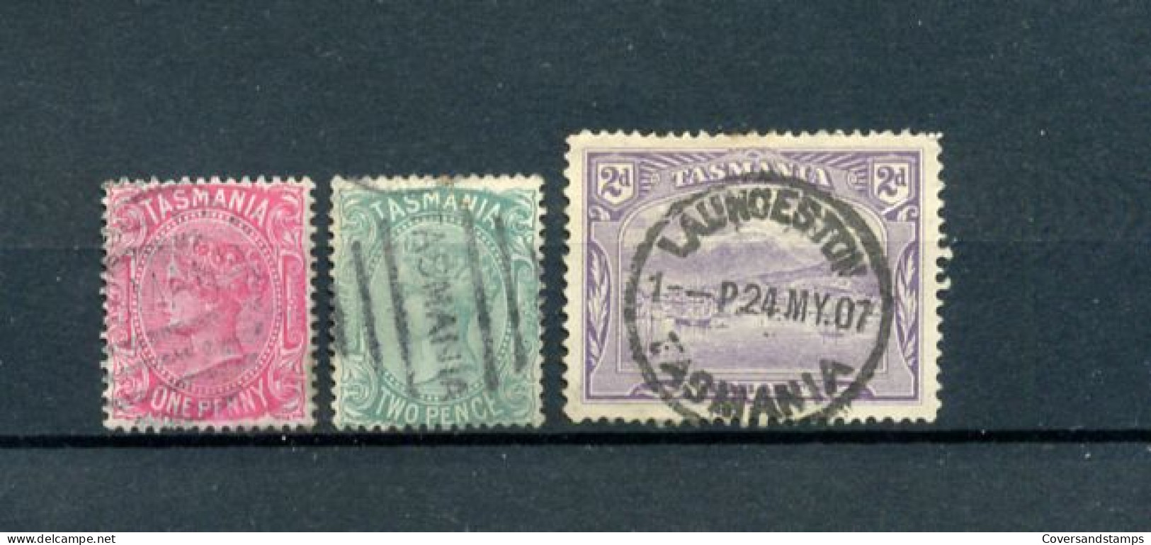 Tasmania - Lotje     Gestempeld / Cancelled                            - Used Stamps