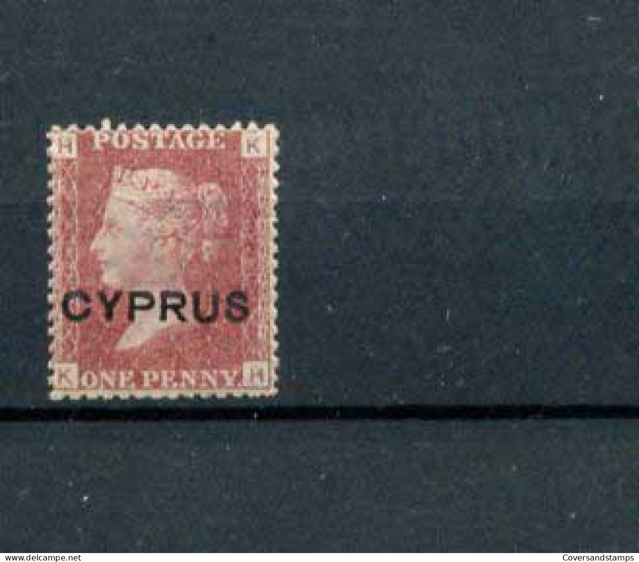 Cyprus - Sc 2   *  MH (plate 220)                        - Zypern (...-1960)