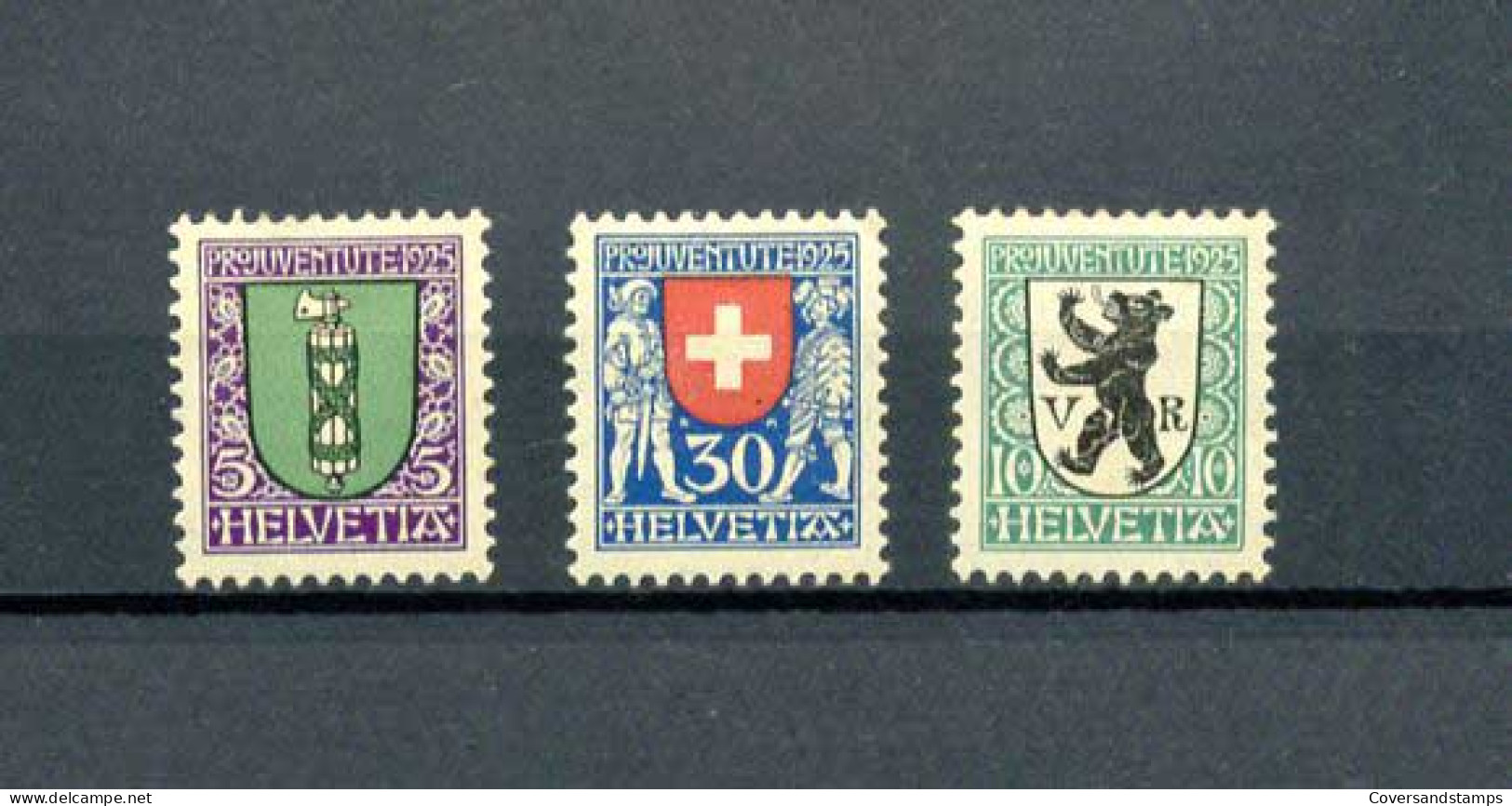 Zwitserland - 218-219-221   * MH                            - Unused Stamps