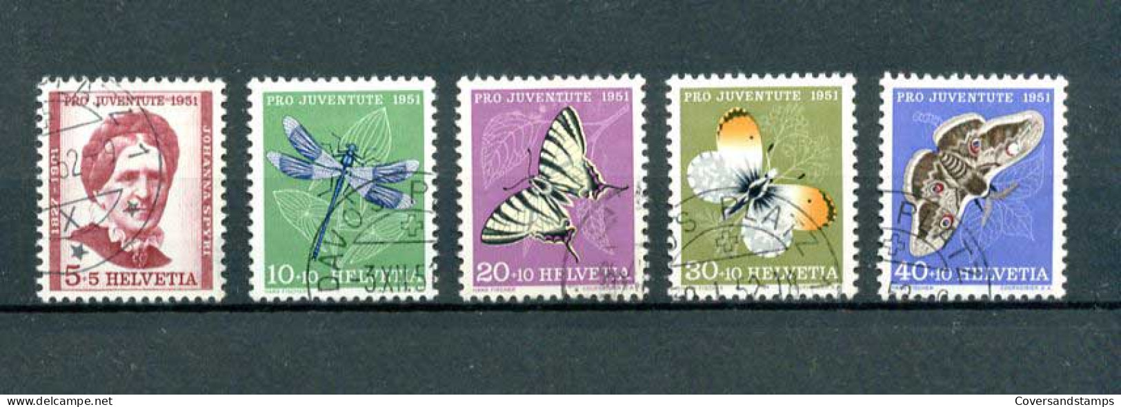 Zwitserland - 561/65 Pro Juventute    Gestempeld / Oblitéré                            - Used Stamps