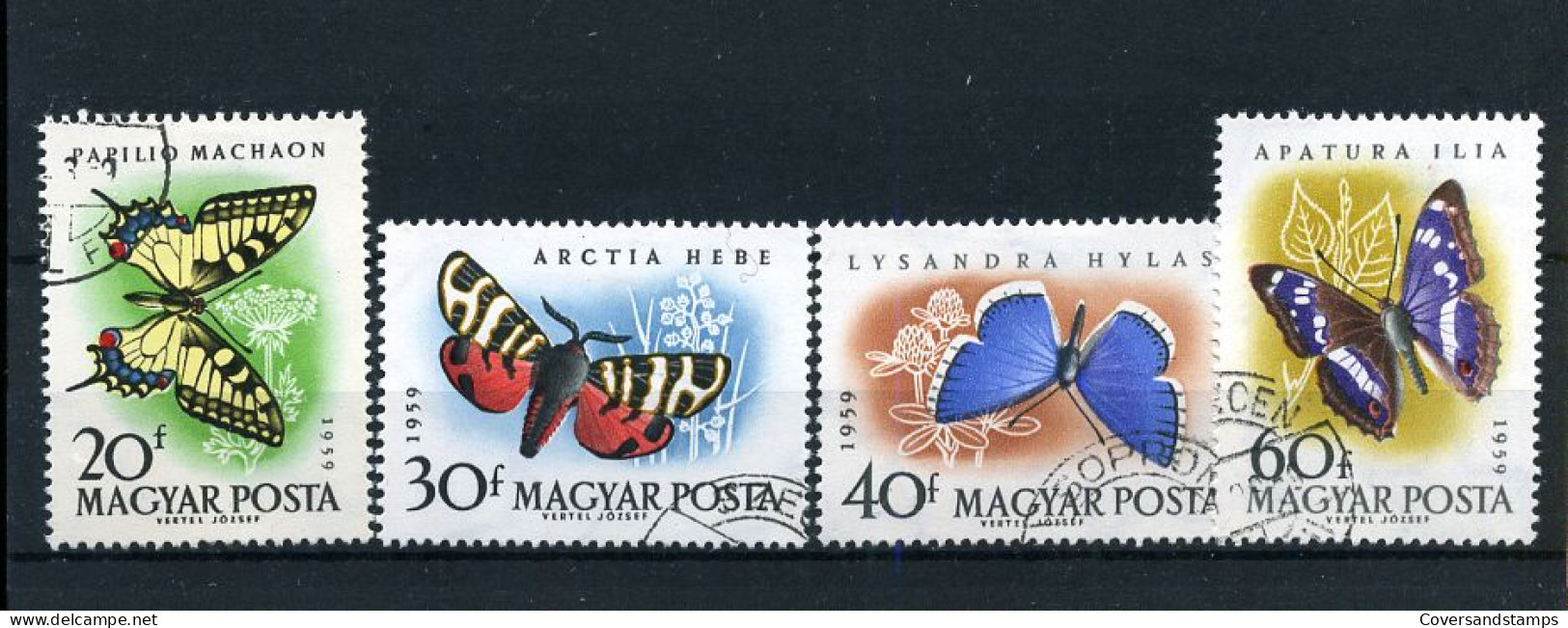 Hongarije -  Butterflies - Gest / Obl / Used - Vlinders