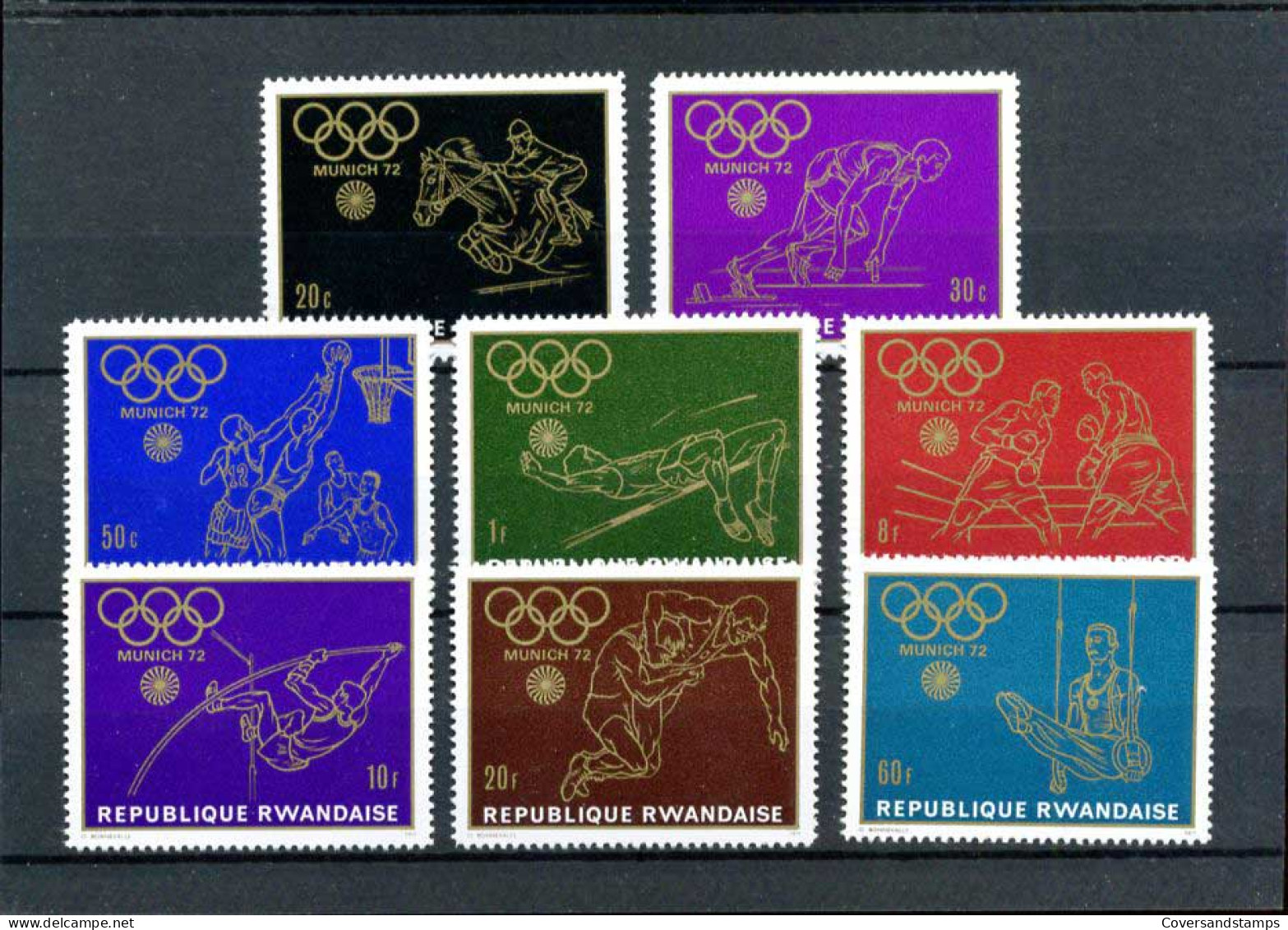 Rwanda -  COB 422/29  ** MNH                           - Unused Stamps