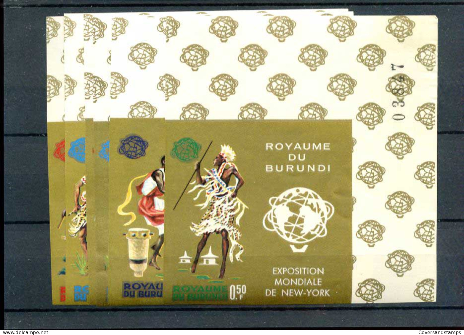 Burundi - COB 95/101  ** MNH  Ongetand - Non Dentelé ZELDZAAM/RARE                         - Nuovi