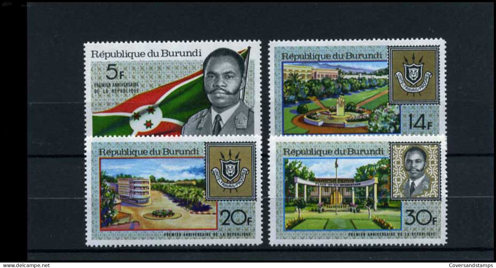 Burundi - 252/55  ** MNH                                   - Nuovi