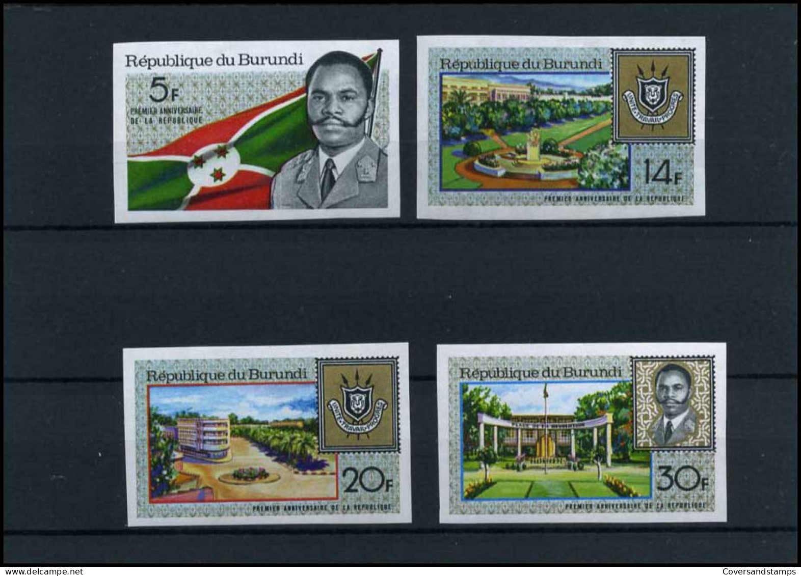 Burundi - 252/55  Ongetand / Non Dentelé                                   - Unused Stamps