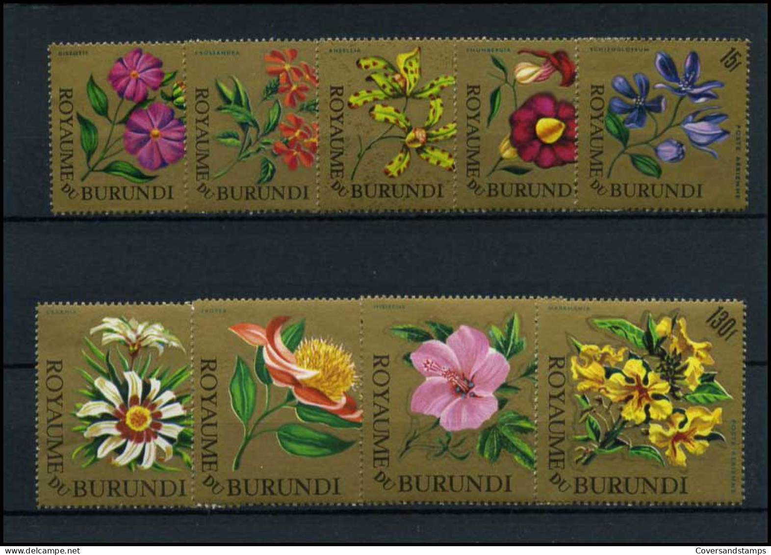 Burundi - PA25/33   ** MNH                                   - Unused Stamps