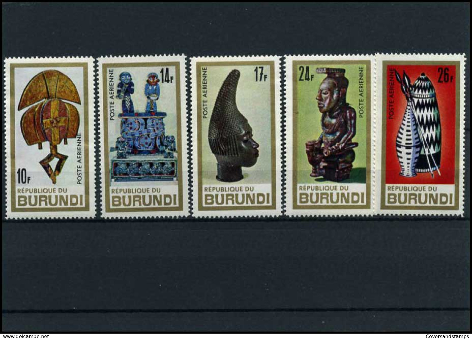 Burundi - PA52/56   ** MNH                                   - Unused Stamps