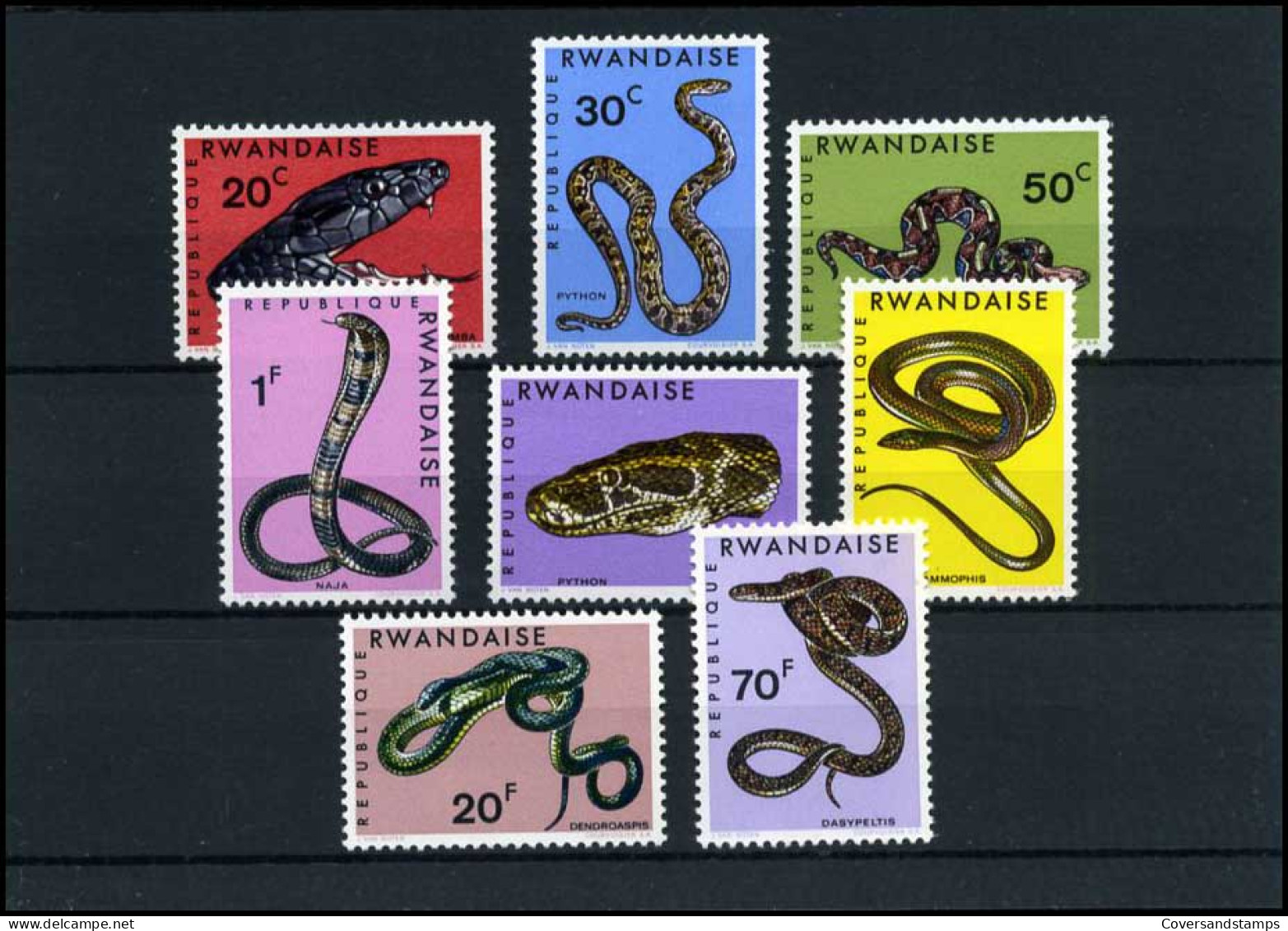 Rwanda - 191/98   ** MNH                                   - Unused Stamps