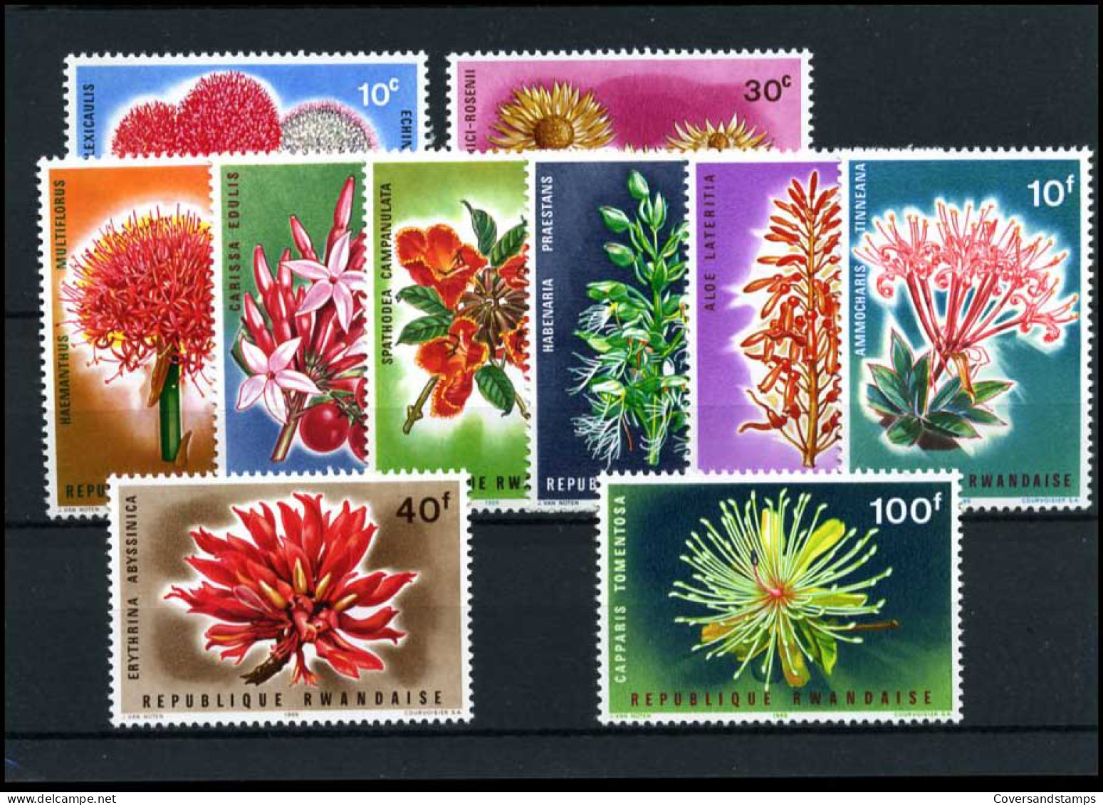 Rwanda - 148/57   ** MNH                                   - Unused Stamps