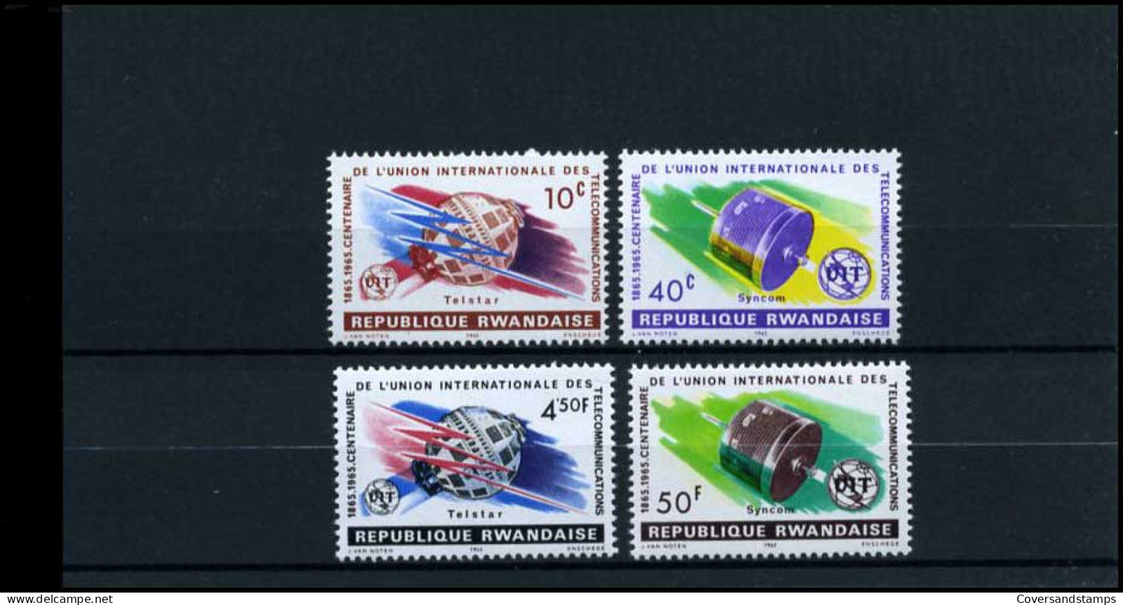 Rwanda - 108/11   ** MNH                                   - Unused Stamps