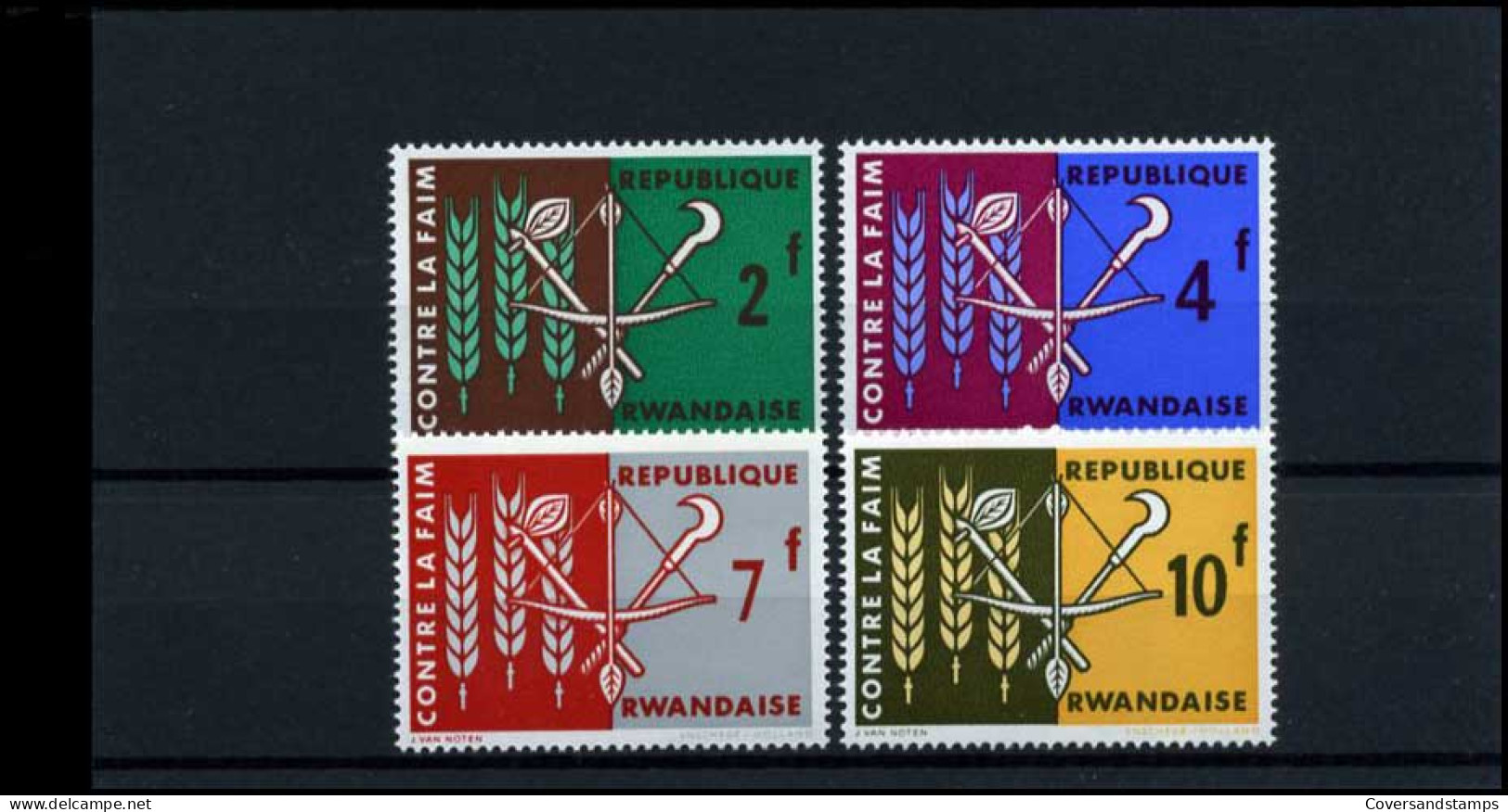 Rwanda - 33/36   ** MNH                                   - Ongebruikt