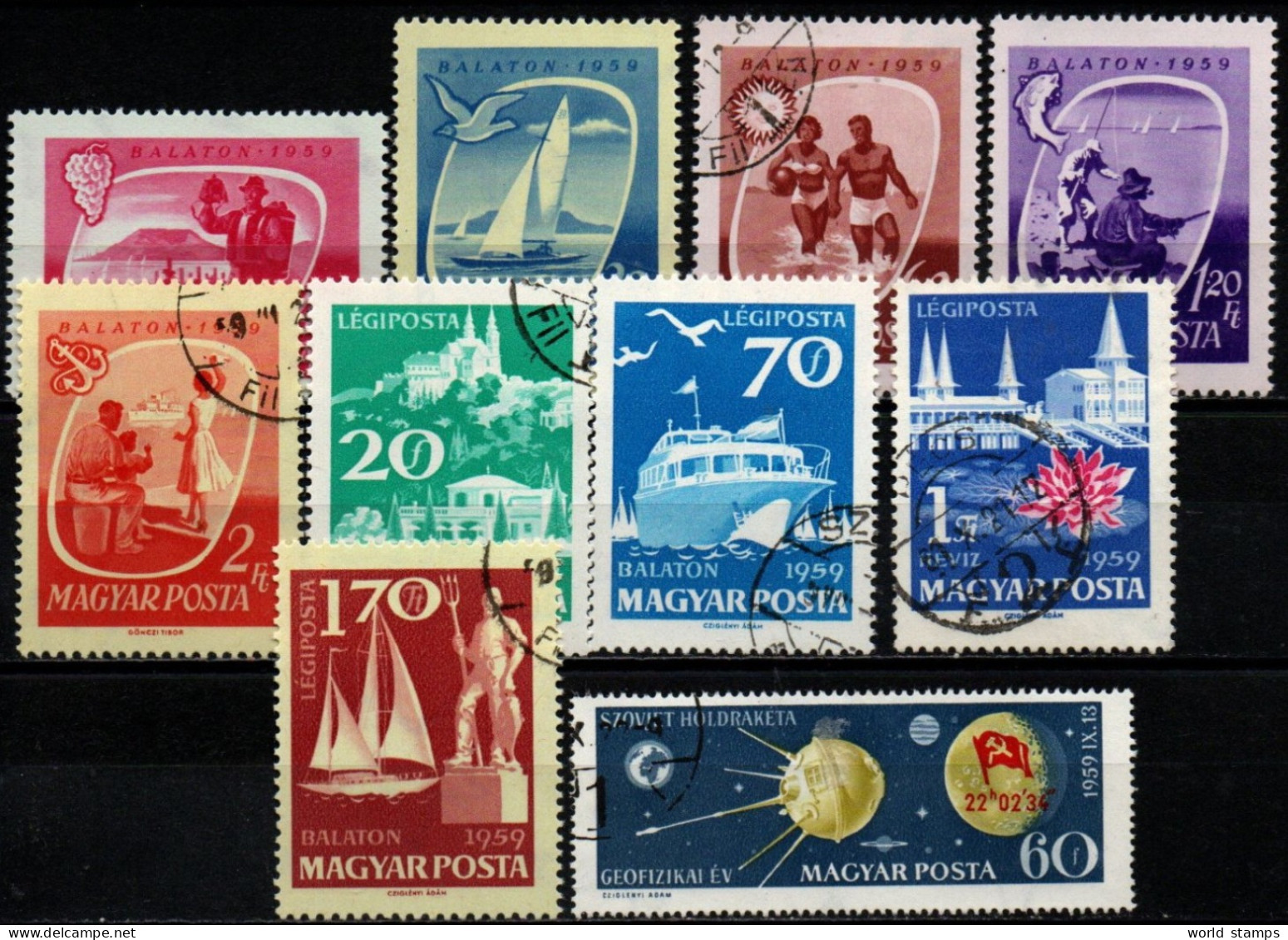 HONGRIE 1959 O - Used Stamps