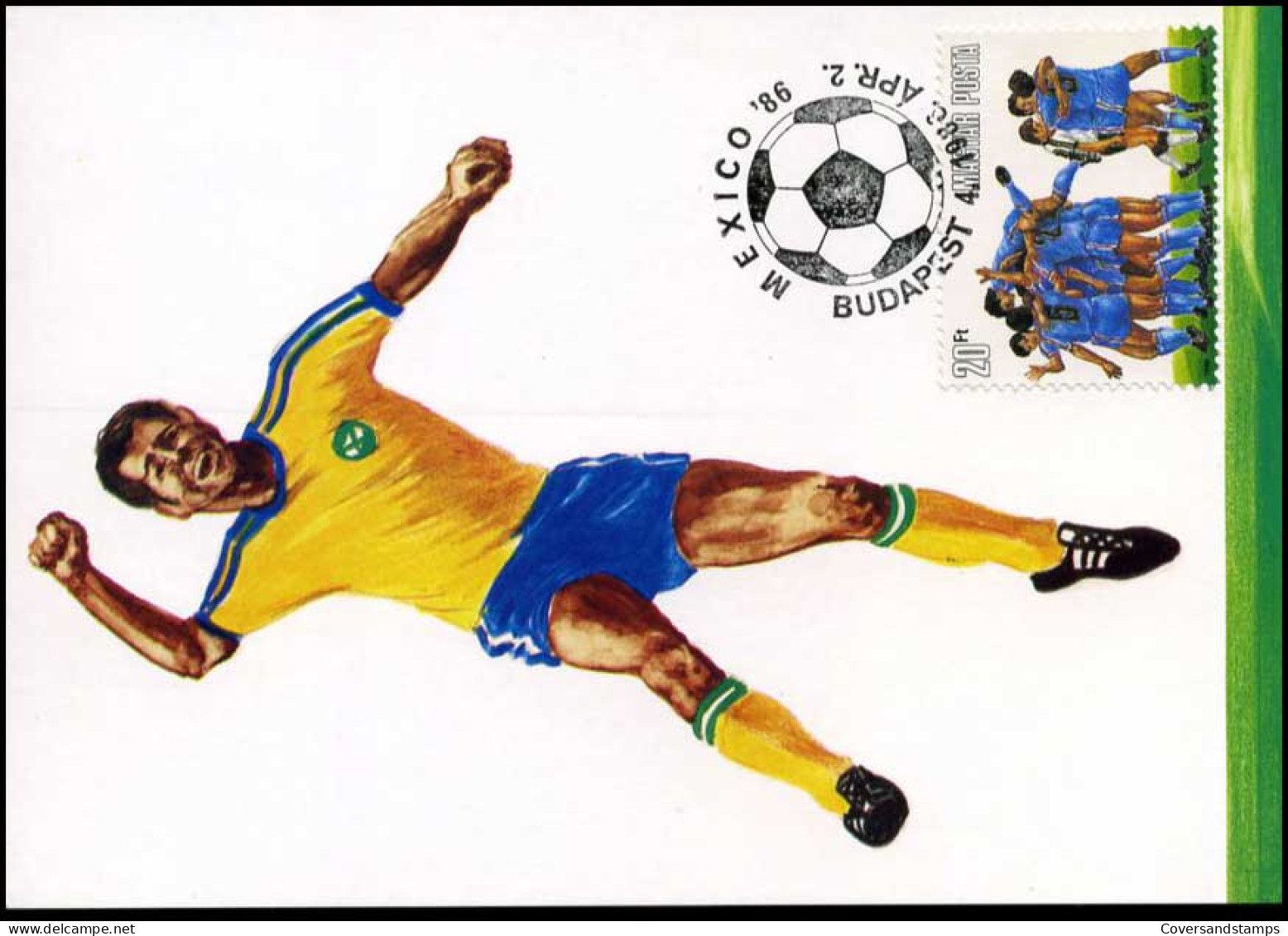 Hongarije - MK -  Voetbal / Football - Maximum Cards & Covers