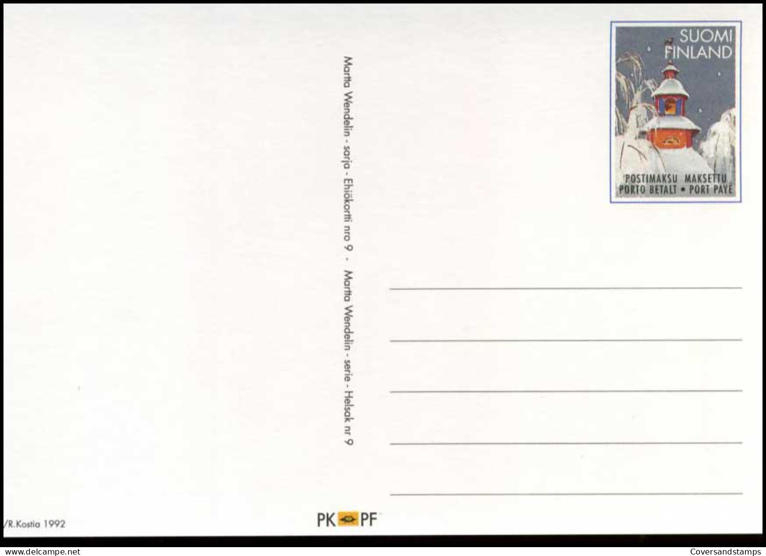  Finland - Kerstmis / Christmas - Postal Stationery