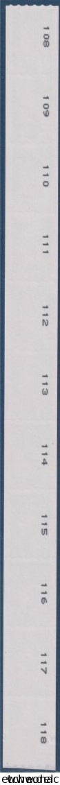 Roulette Marianne L'Engagée LV X11 Adhésives 1601A Neuf Signature Philaposte "a" 108-118 Rupture Phosphore Entre 111 112 - Coil Stamps