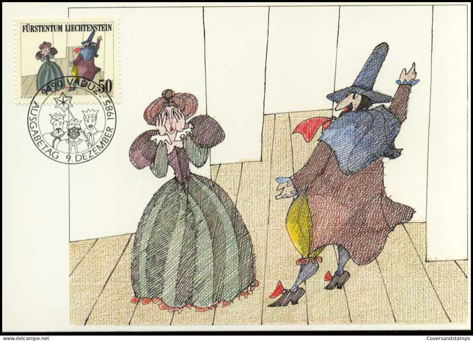  Liechtenstein - MK -  Theater - Maximum Cards