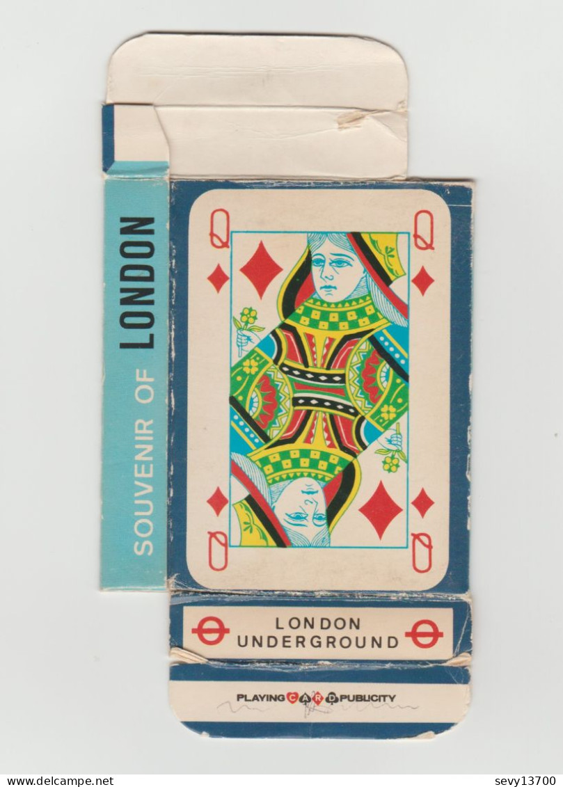 Cartes à Jouer London Underground - Métro De Londres - 54 Carte