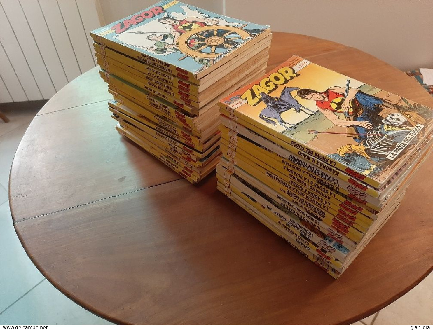 TUTTO ZAGOR Ed.Bonelli. Lotto Di 45. Segmento 6 – 148. 1986-1994 - Bonelli