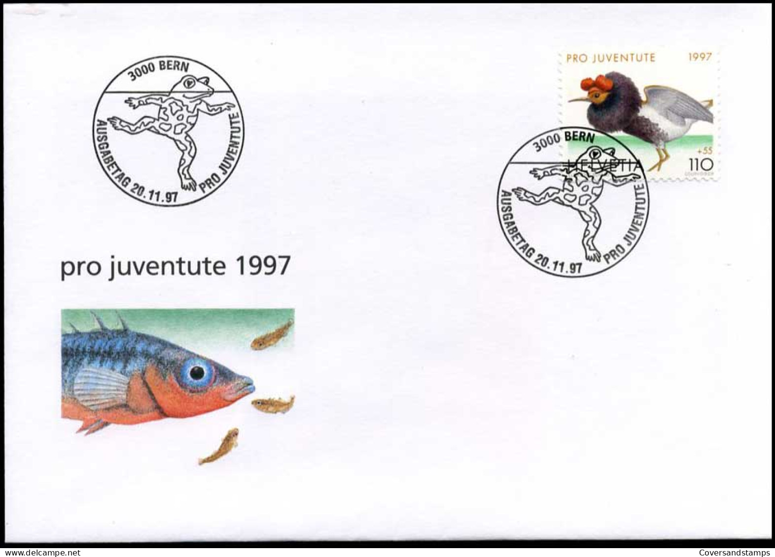 Zwitserland - FDC - Pro Juventute 1997 - FDC