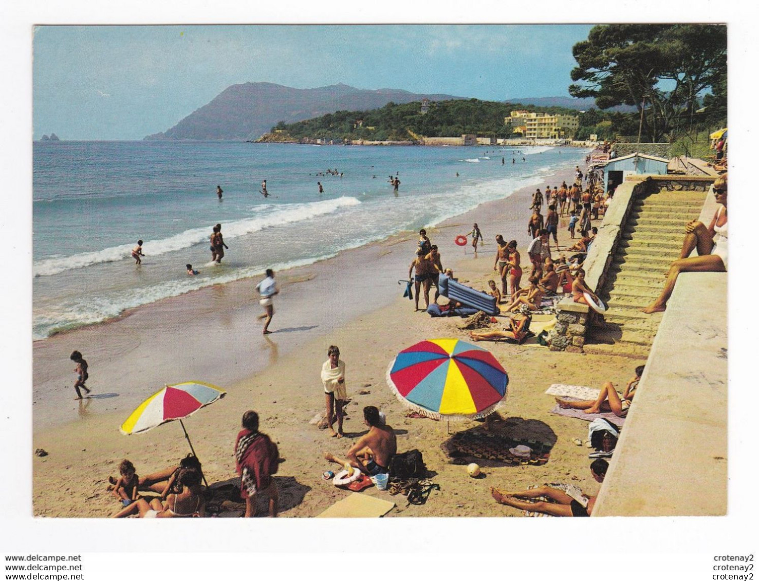 63 LA SEYNE N°868 La Plage Des Sablettes Mar Vivo Baignade Bronzage En 1981 - La Seyne-sur-Mer