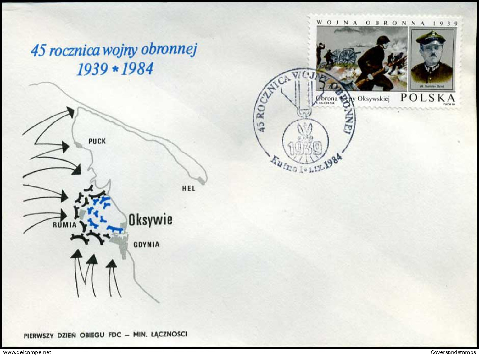 Polen - FDC - 40 Rocznica Wojny Obronnej - FDC