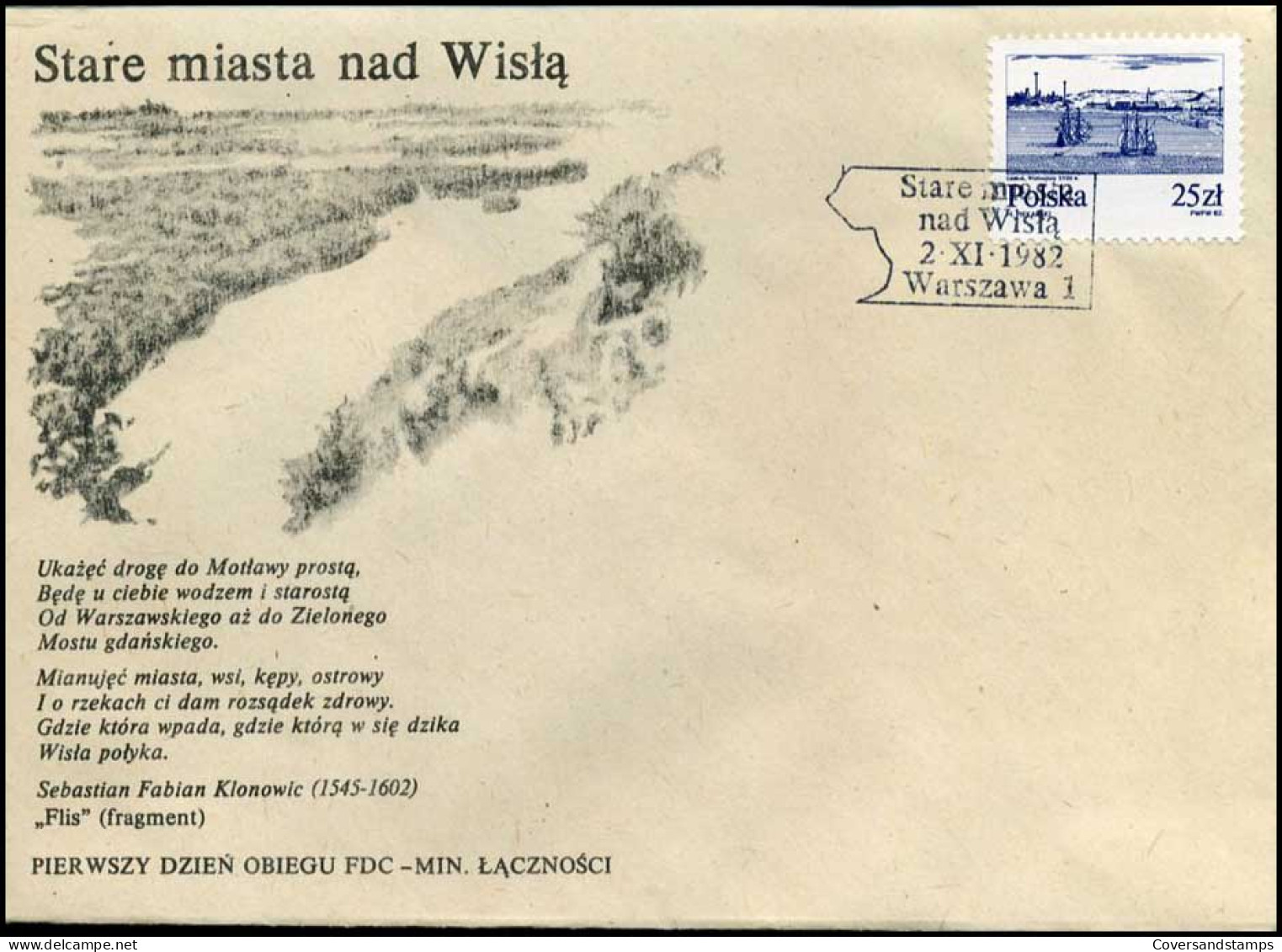 Polen - FDC -  Stare Miasta Nad Wisla - FDC