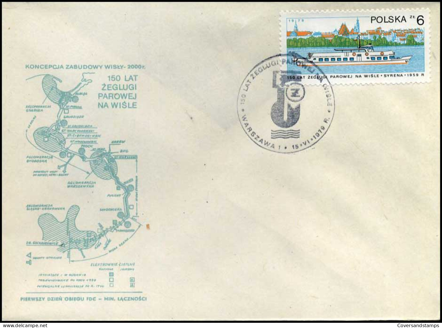 Polen - FDC -  Boot / Boat - FDC