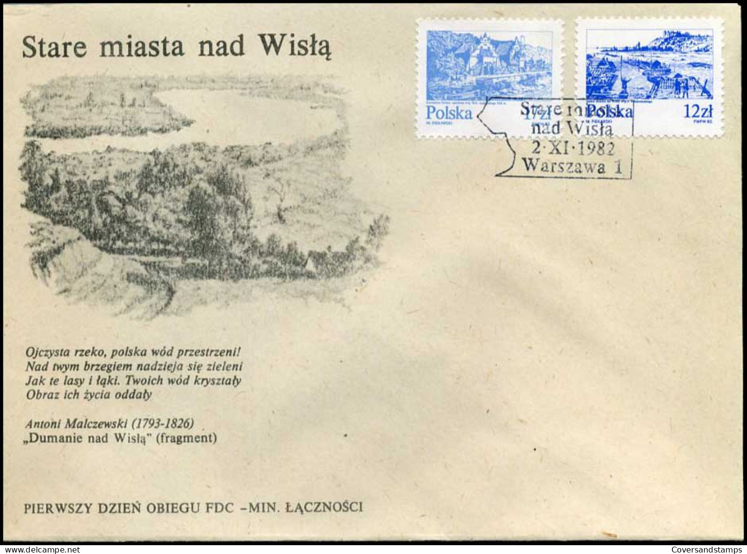 Polen - FDC -  Stare Miasta Nad Wisla - FDC