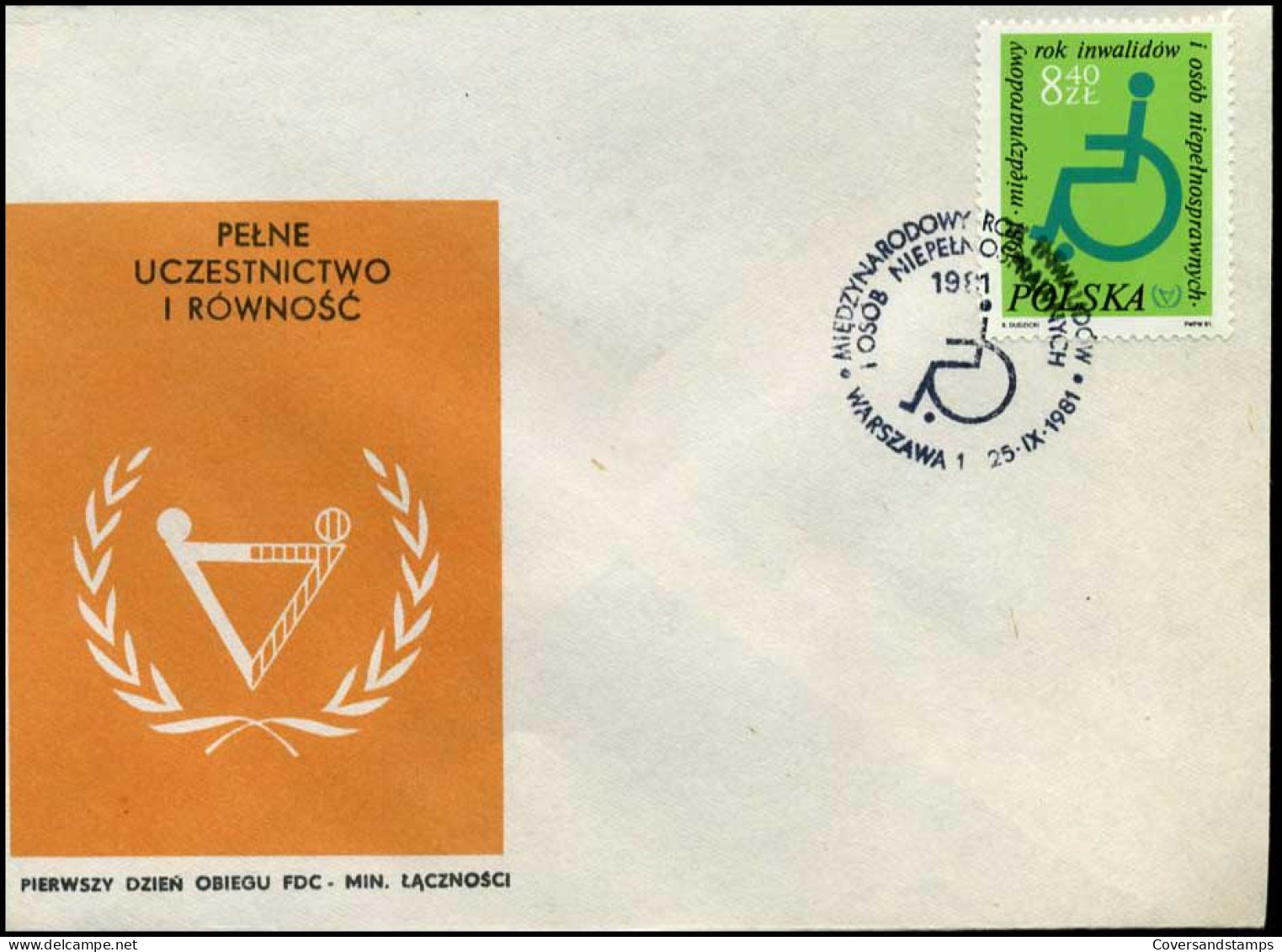 Polen - FDC -  Mindervaliden / Invalids - FDC