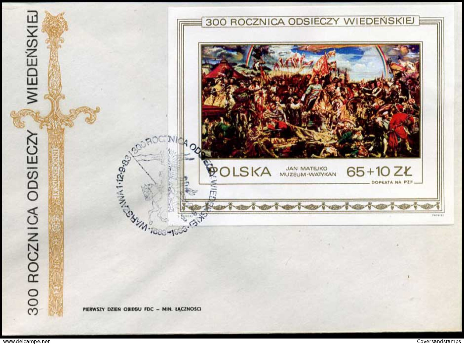 Polen - FDC -  300 Rocznica Odsieczy Wiedenskiej - FDC