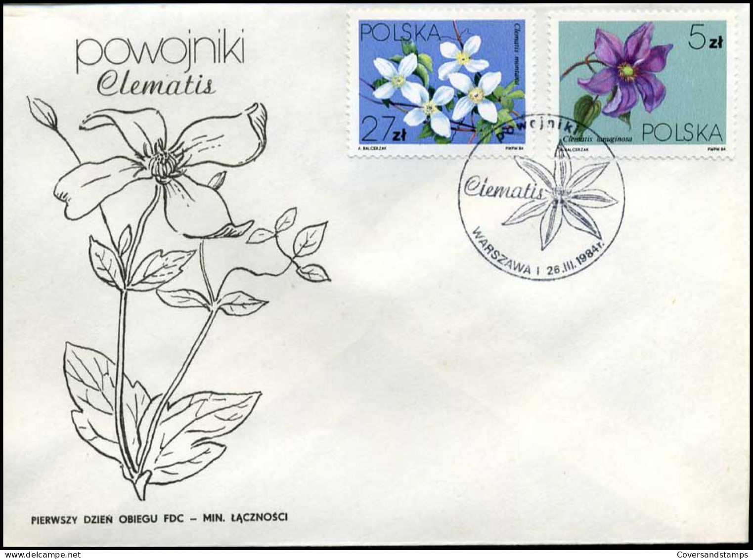 Polen - FDC -  Bloemen / Flowers - FDC