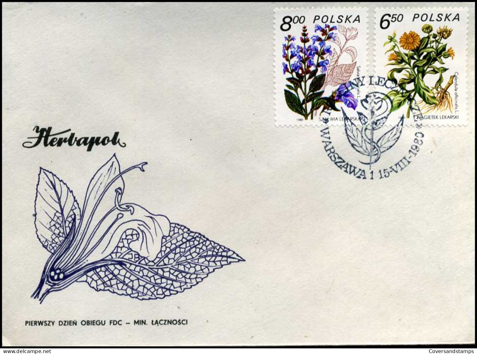 Polen - FDC -  Bloemen / Flowers - FDC