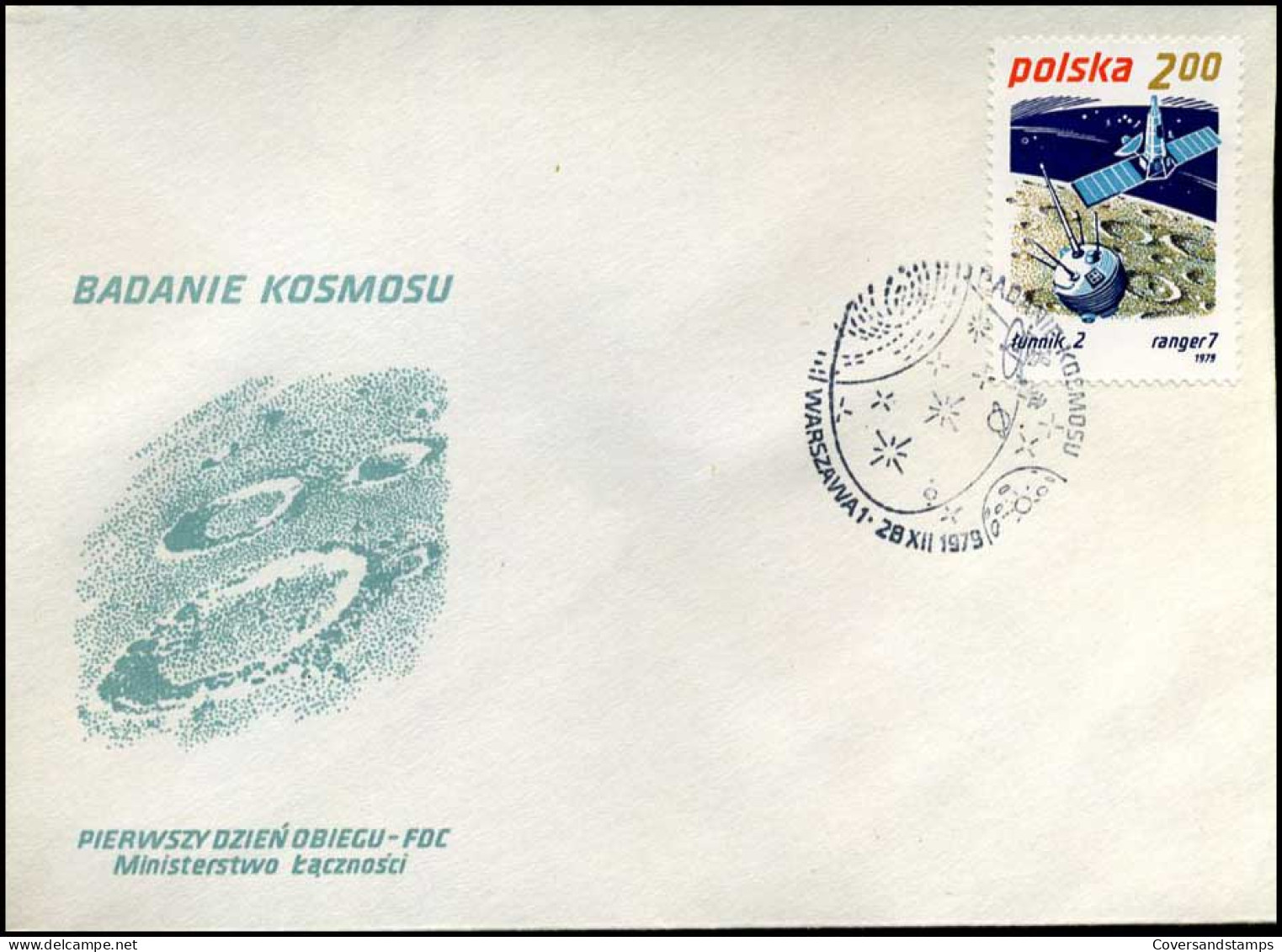 Polen - FDC -  Badanie Kosmosu - FDC