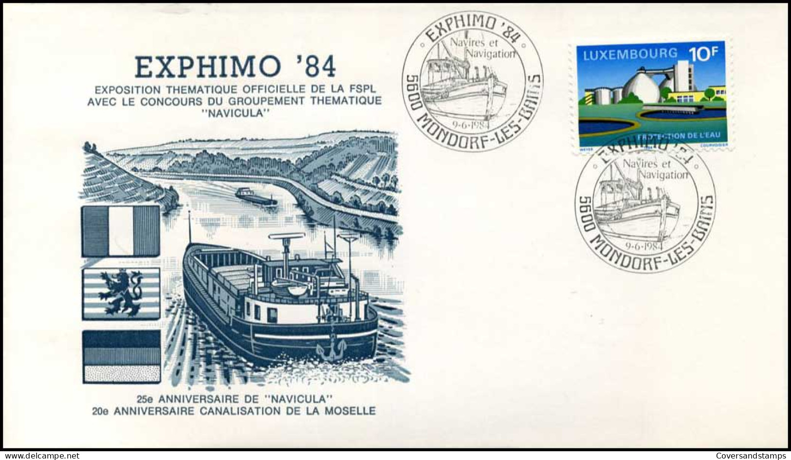 Luxembourg - FDC - Exphimo '84 - FDC