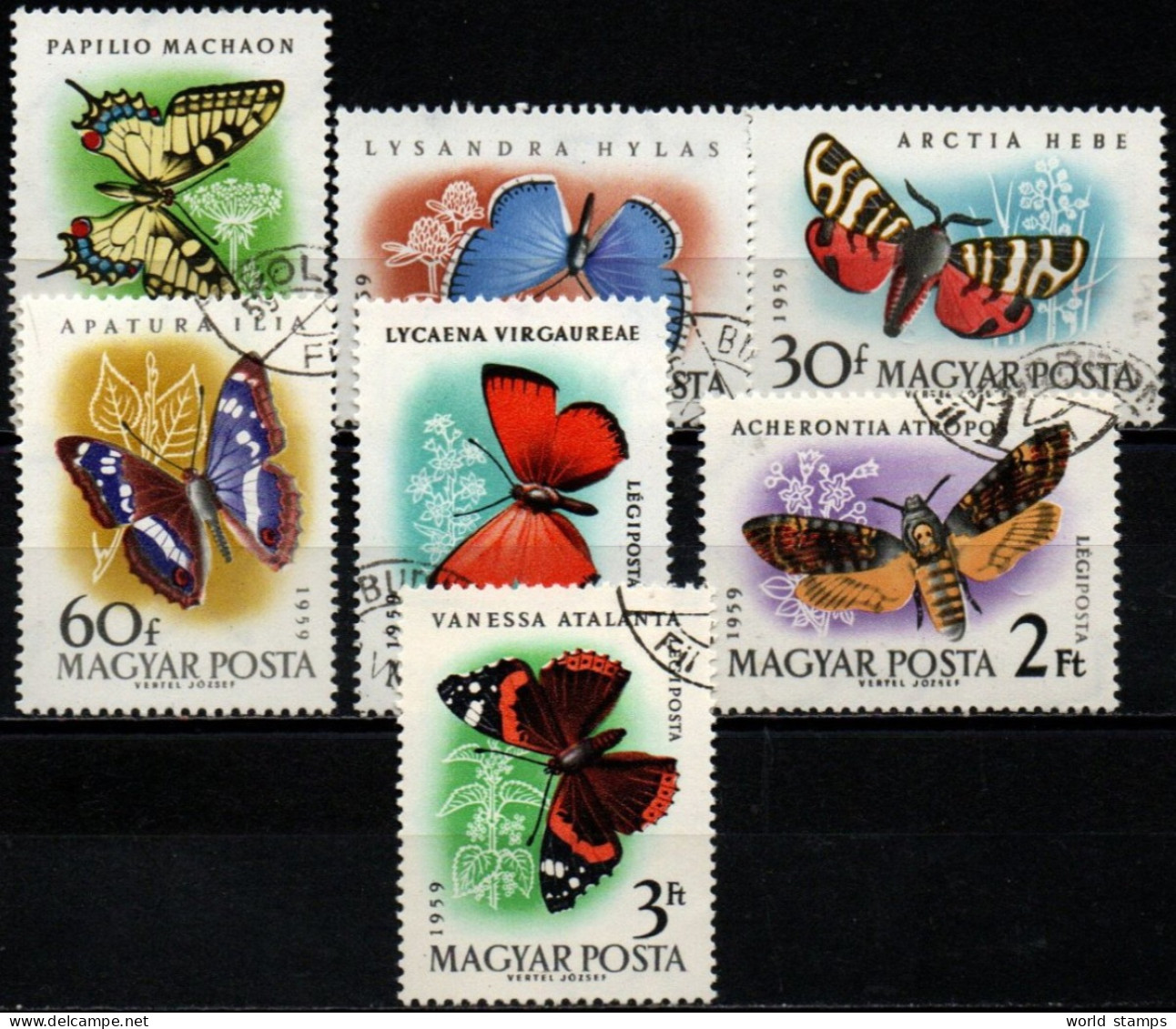 HONGRIE 1959 O - Used Stamps