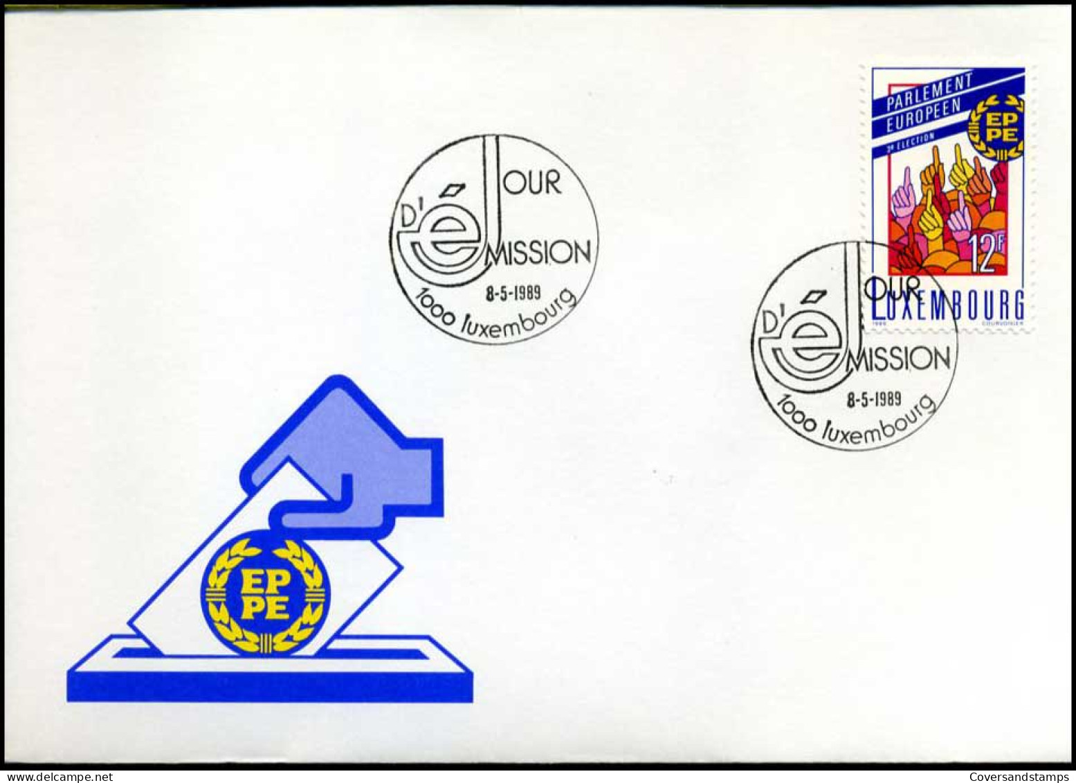 Luxembourg - FDC - Parlement Europeen - FDC