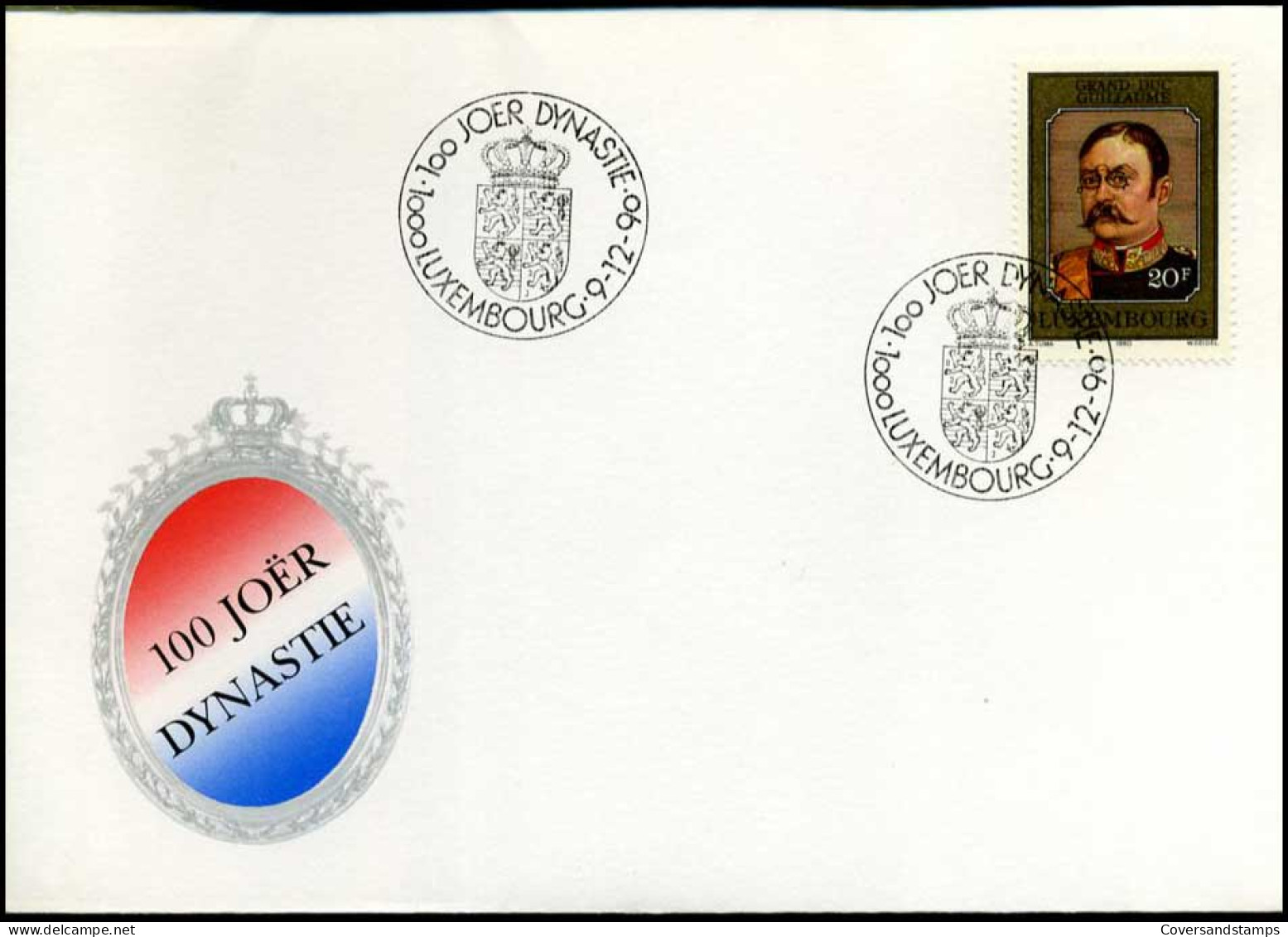Luxembourg - FDC - Grand-Duc Guillaume - FDC