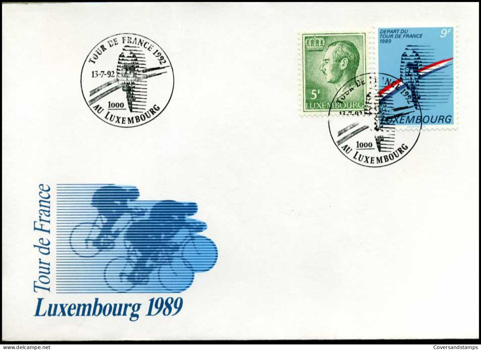 Luxembourg - FDC - Tour De France - FDC
