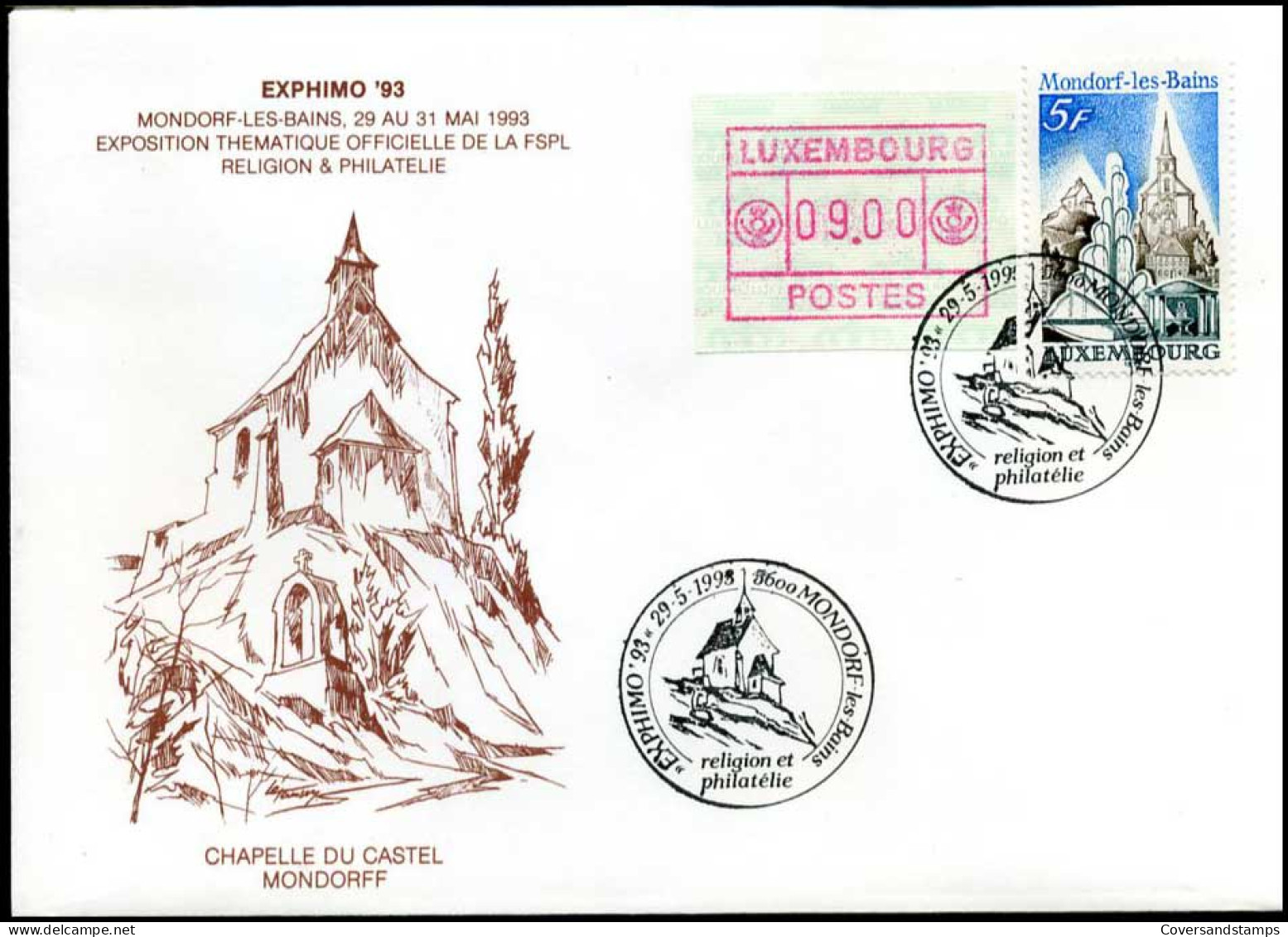 Luxembourg - FDC -  Mondorf-les-Bains - FDC