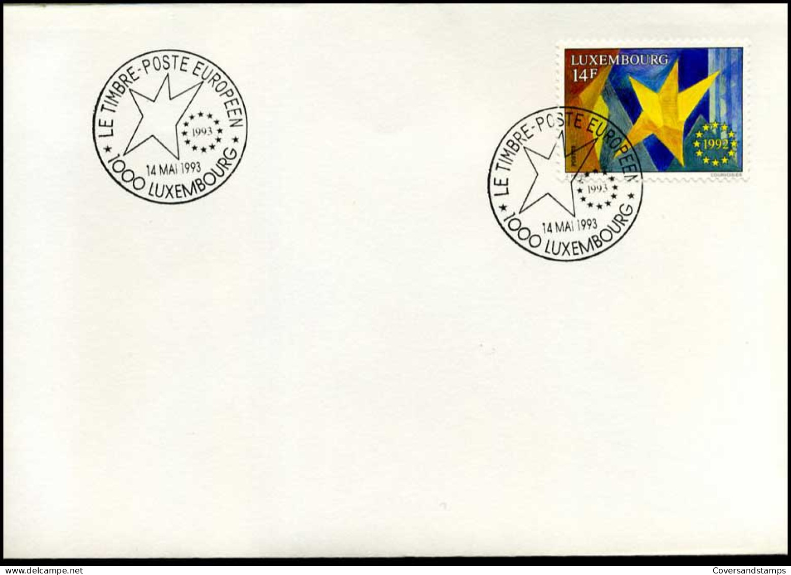 Luxembourg - FDC -  Europa 1992 - FDC