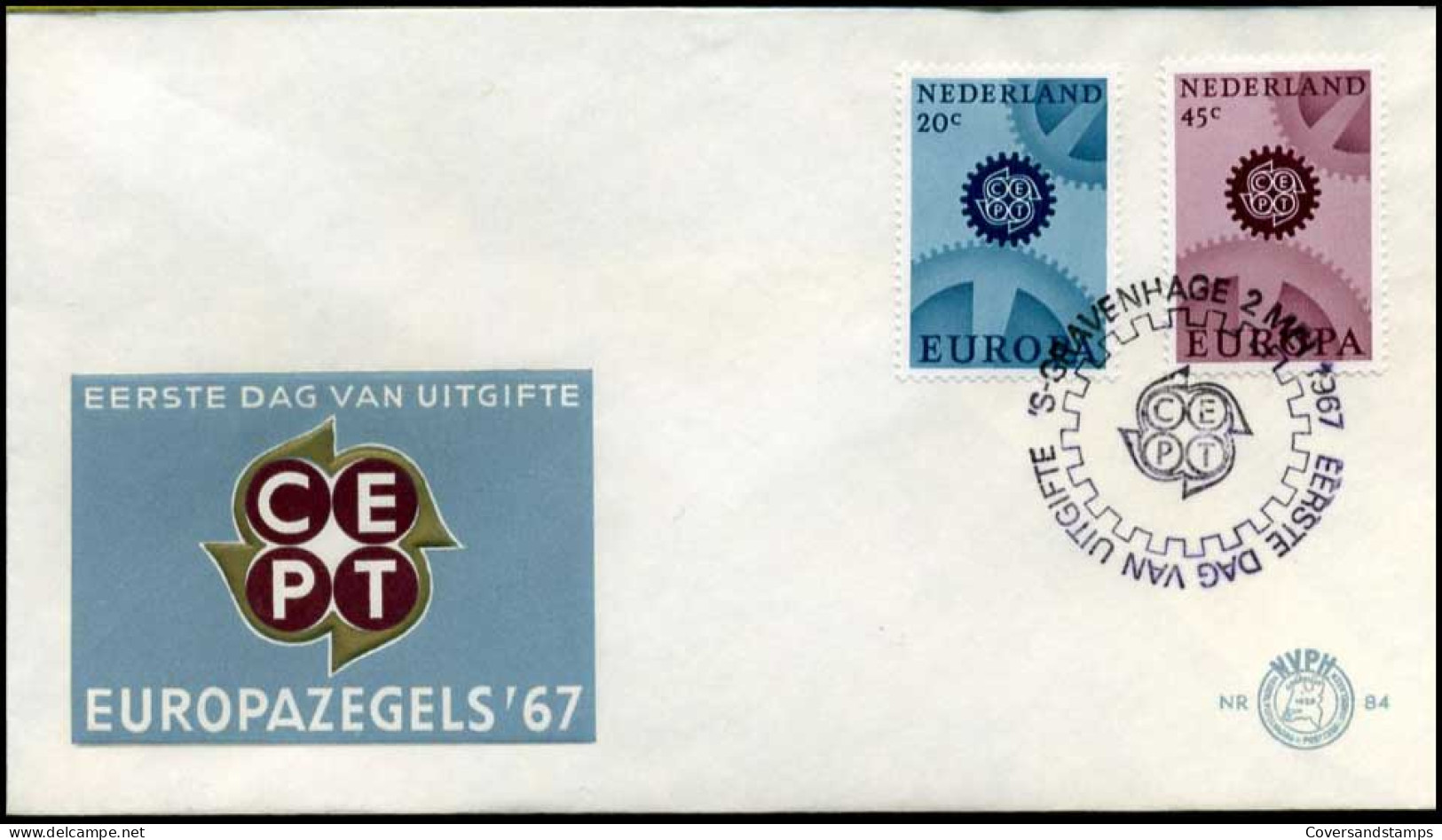 Nederland - FDC - Europa CEPT 1967 - 1967