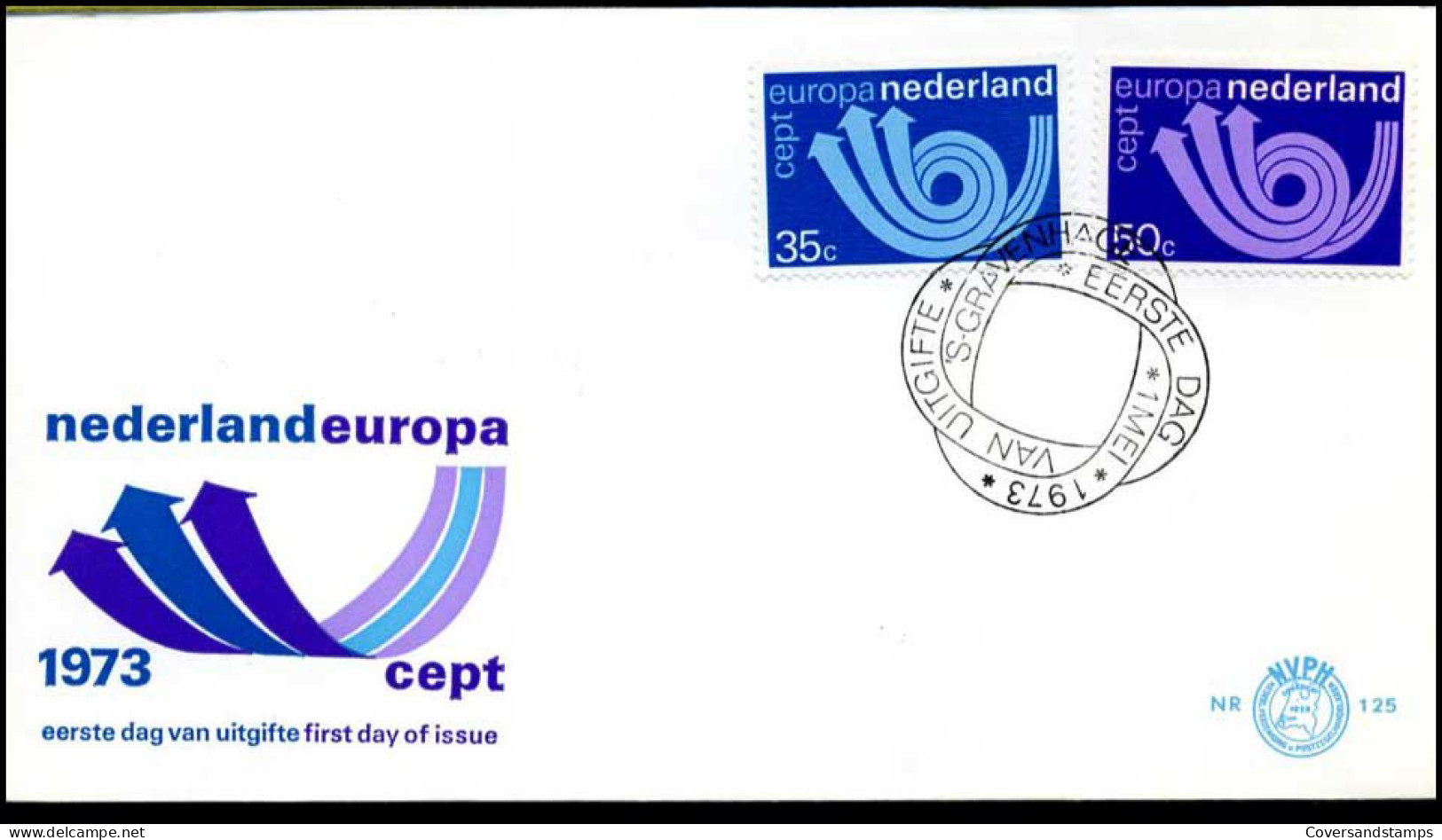 Nederland - FDC - Europa CEPT 1973 - 1973