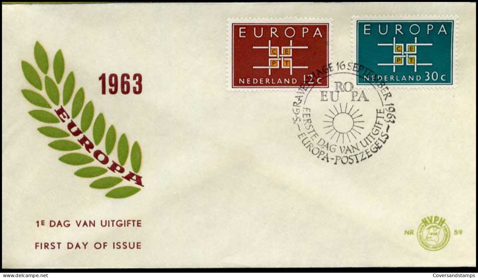 Nederland - FDC - Europa CEPT 1963 - 1963