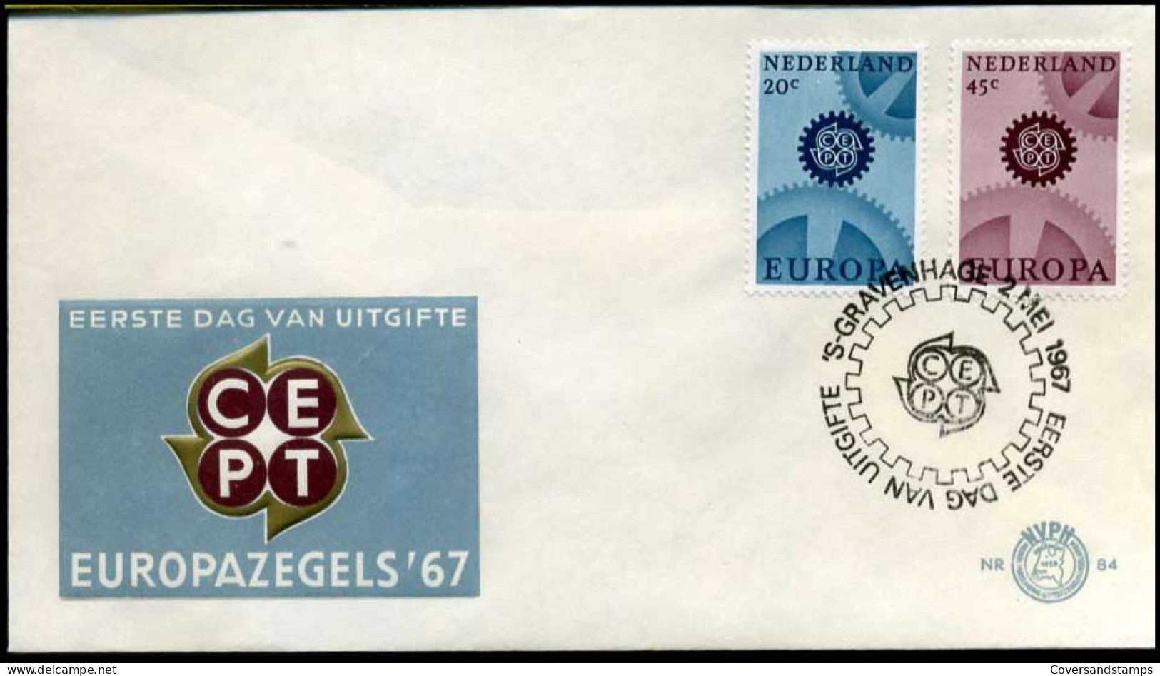 Nederland - FDC - Europa CEPT 1967 - 1967