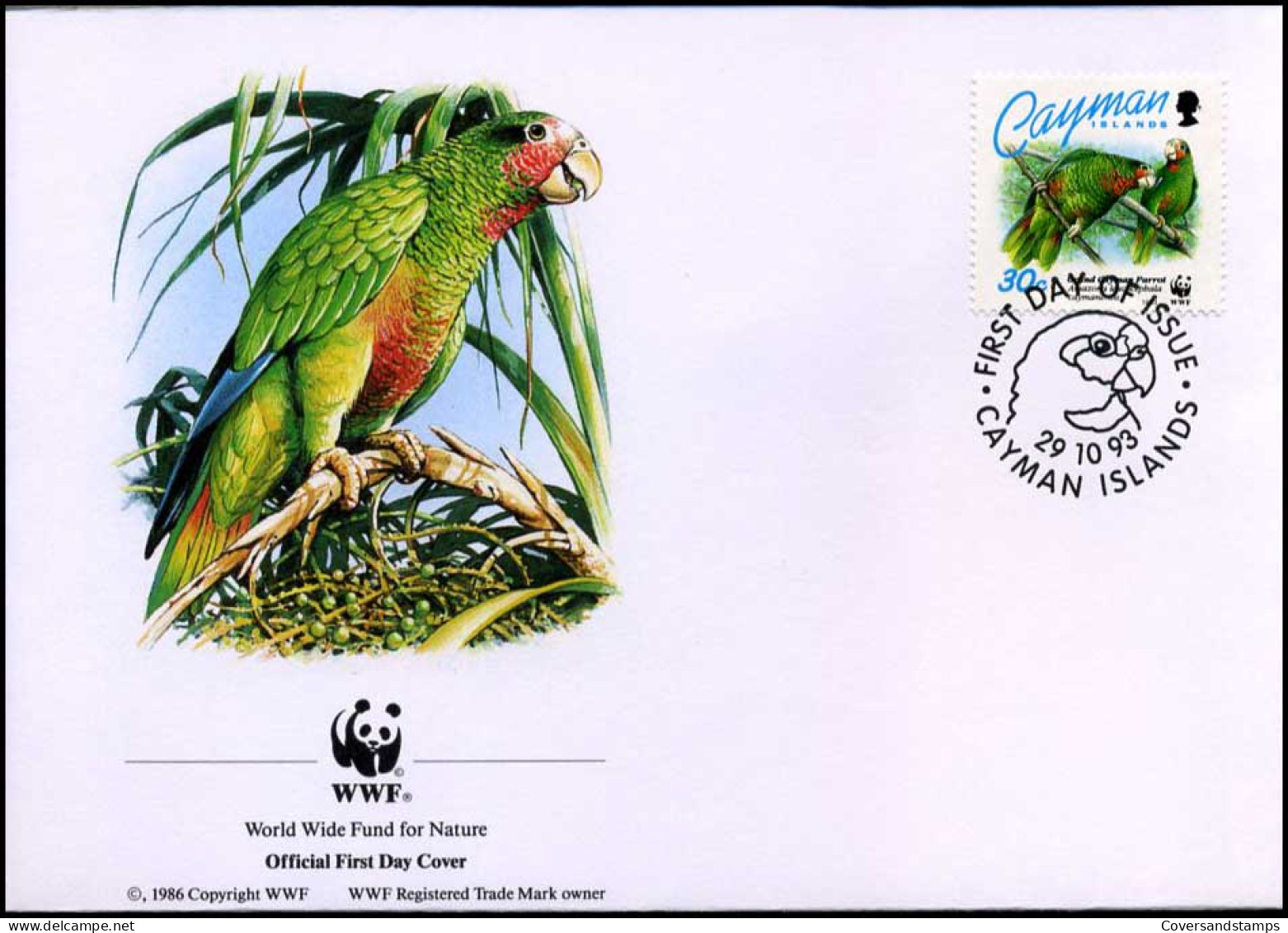 Cayman Islands - FDC - Wilde Dieren / Wild Animals - FDC