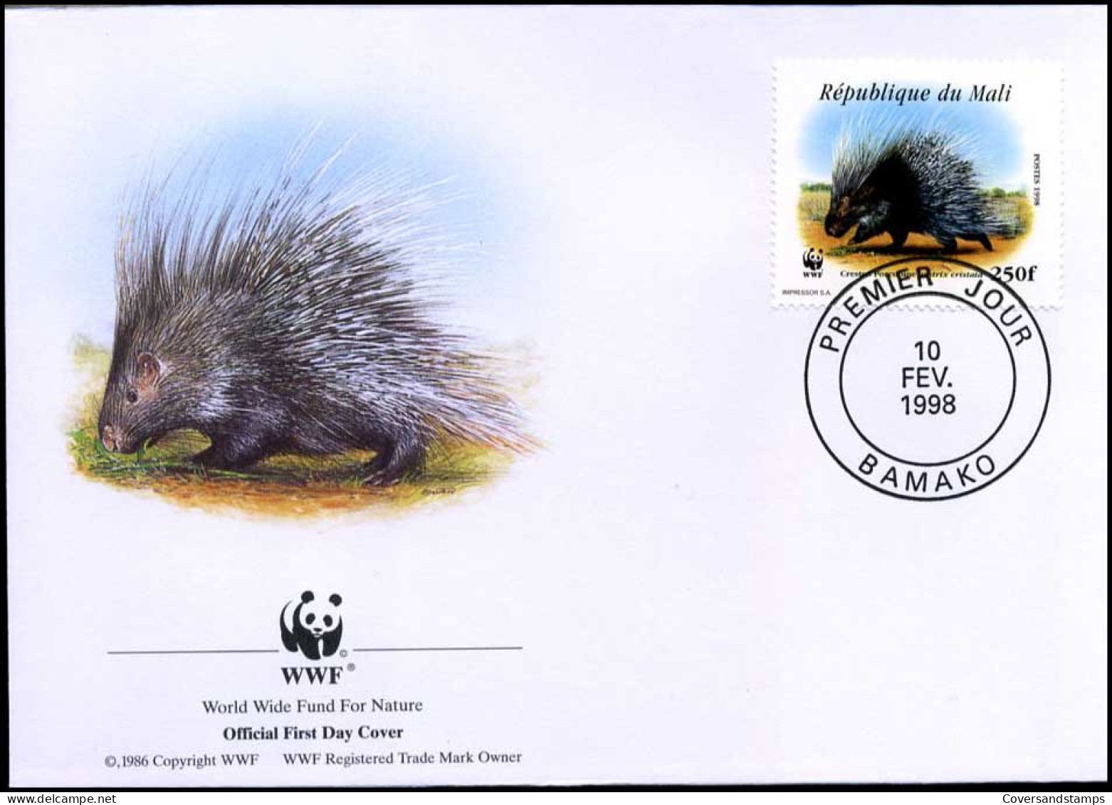 Mali - FDC - Wilde Dieren / Wild Animals - FDC