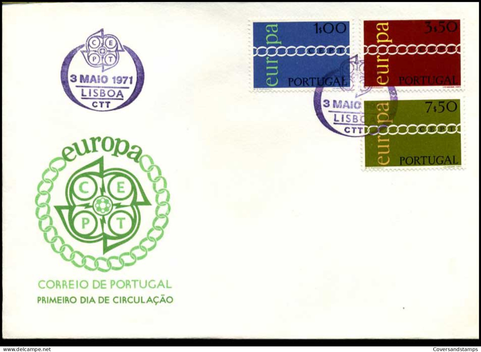Portugal  - FDC - Europa CEPT 1971 - FDC