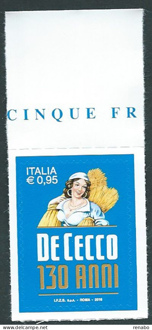 Italia, Italy, Italien, Italie 2016; Pastificio, Pasta Factory De Cecco, 130° Anniversario. Eccellenze Produttive. Bordo - Alimentación