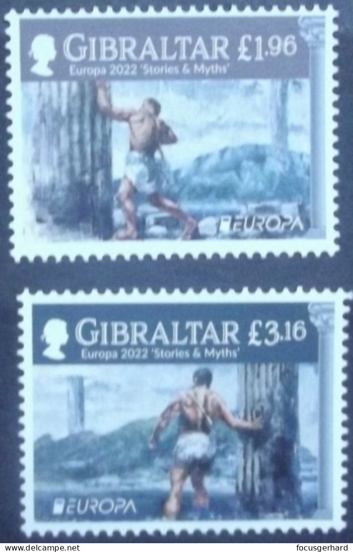 Gibraltar    Europa Cept   Geschichten Und Mythen   2022    ** - 2022